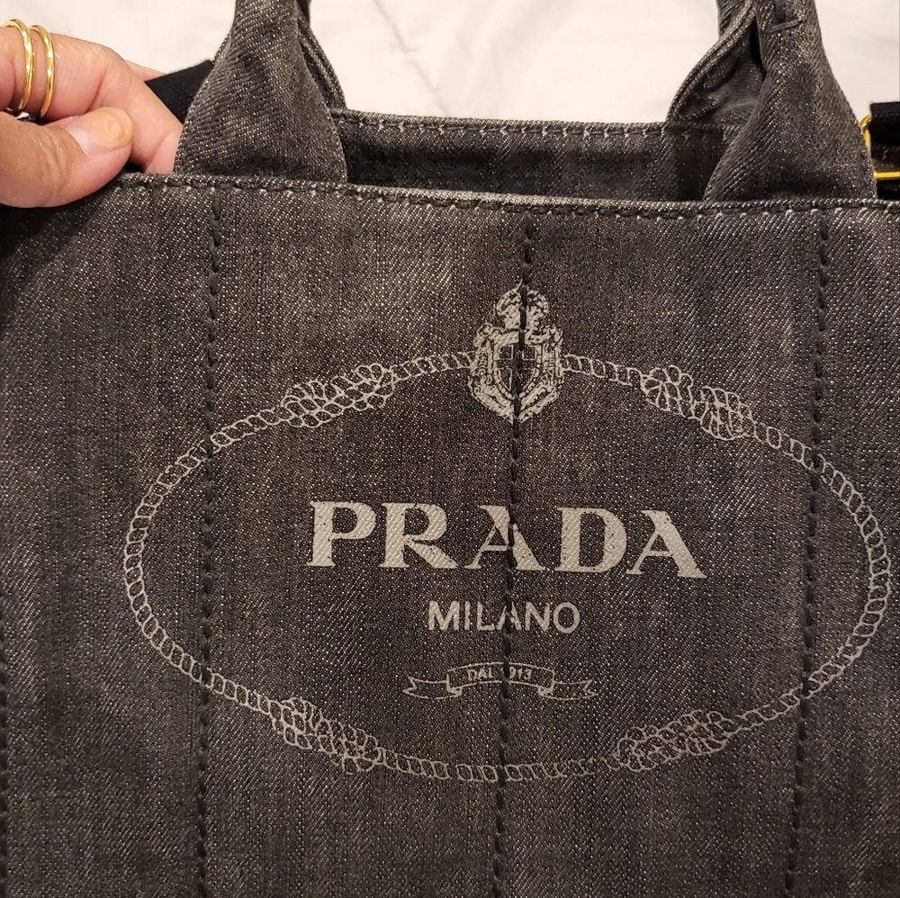 Authentic prada canapa small - Picture 3 of 11